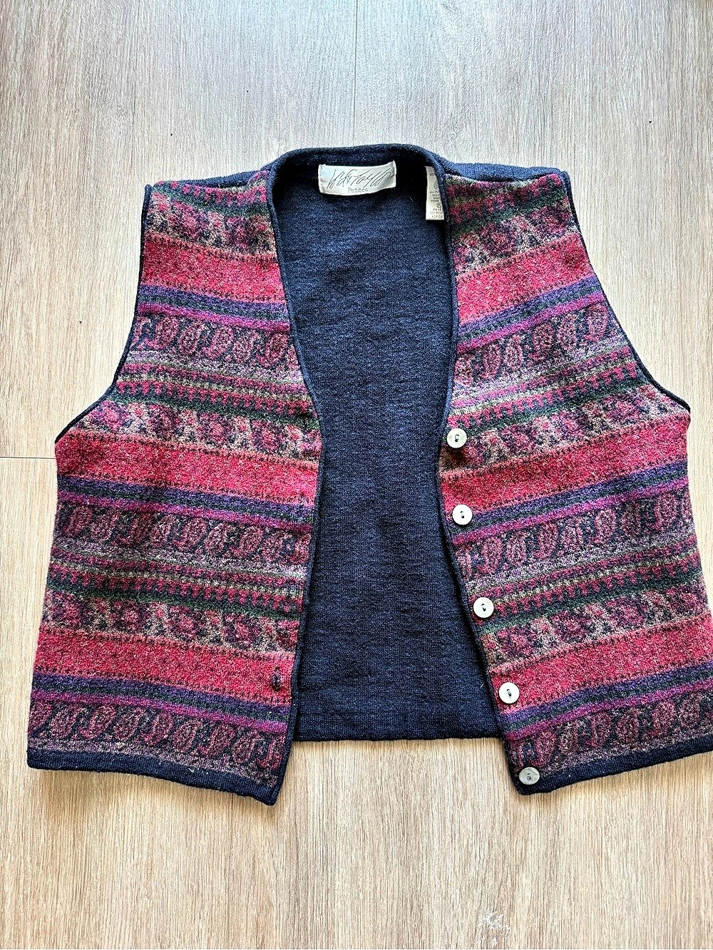 Missoni Petites Patterned Wool Vest